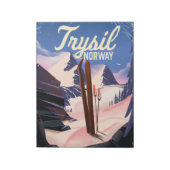 Trysil Norway ski Notitieblok (Linkerzijde)