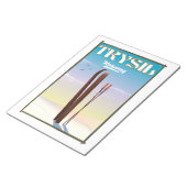 Trysil Norway skiposter Noorwegen Notitieblok (Schuin)