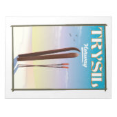 Trysil Norway skiposter Noorwegen Notitieblok (Voorkant)