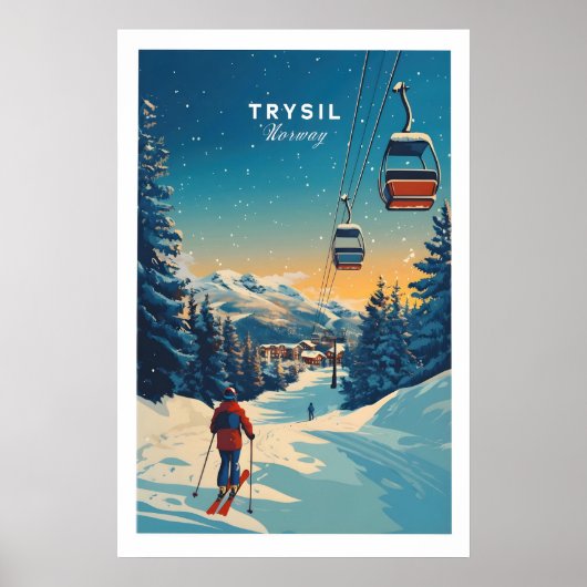 Trysil Print Noorwegen 1 (Voorkant)