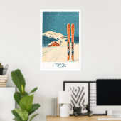 Trysil Ski Muur Kunst Poster Noorwegen 1 (Thuiskantoor)