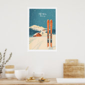 Trysil Ski Muur Kunstprint Noorwegen 1 Poster (Keuken)