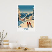 Trysil Ski Poster Noorwegen 1 (Keuken)