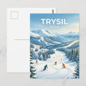 Trysil Ski Resort Noorwegen Briefkaart (Voorkant / Achterkant)