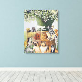 Trysting tree canvas afdruk (Insitu (Houten vloer))
