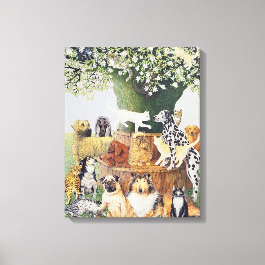 Trysting tree canvas afdruk (Voorkant)
