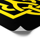 Tryzub Symbool van Oekraïne Patriot stand-by Poster (Hoek)