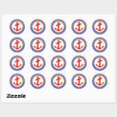 TS Arethusa Badge Ronde Sticker (Vel)