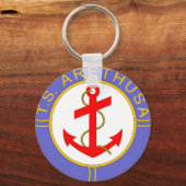 TS Arethusa badge Sleutelhanger (Voorkant)