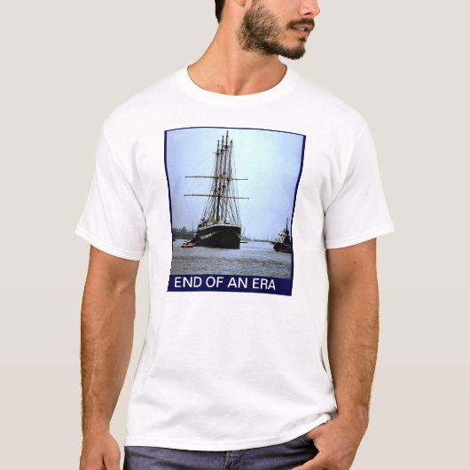 TS Arethusa die de Medway verlaat T-shirt (Voorkant)