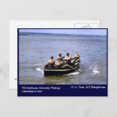 TS Arethusa, het leren aan rij Briefkaart (Voorkant / Achterkant)