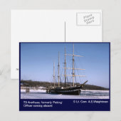 TS Arethusa, ijspit Briefkaart (Voorkant / Achterkant)