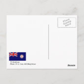 TS Arethusa, Kleurpartij Briefkaart (Achterkant)