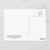 TS Arethusa, voorheen "Peking"-bootdek Briefkaart (Achterkant)