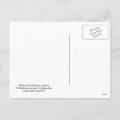 TS Arethusa, voorheen 'Peking' Christmas Feestdagenkaart (Achterkant)