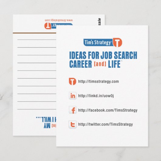 TS ・ DezeWeekCard Briefkaart (Voorkant / Achterkant)