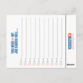 TS ・ DezeWeekCard Briefkaart (Achterkant)