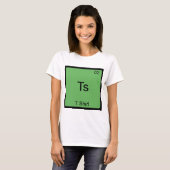 Ts - Grappig T-Shirt Chemie Elementsymbool Tee (Voorkant volledig)
