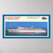TS Maksim Gorkiy Poster (Voorkant)