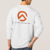 TS SYMBOOL ORANJE T-SHIRT (Achterkant)