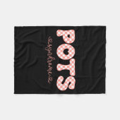 Ts Syndrome Valentine Day Funny Chronic Illness Aw Fleece Deken (Voorkant (Horizontaal))