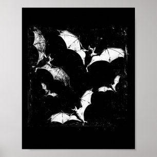 Ts Vampire Horror Spooky Art Halloween Gothic Alt  Poster