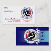 TSA Agent Parody-kaarten Visitekaartje (Voorkant / Achterkant)