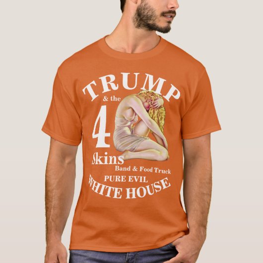 TSA DHS FV HAMBURGER FRIES TAART BAR VOEDSELTRUCK T-SHIRT (Voorkant)