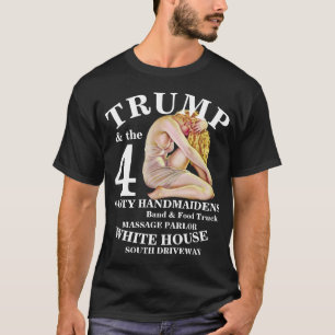TSA DHS HG 4 dienaressen voedselfrachtwagen abortu T-shirt