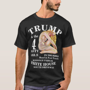TSA DHS HG 4 MEISJESGROEP MASSAGE SALON VOEDSELTRU T-SHIRT