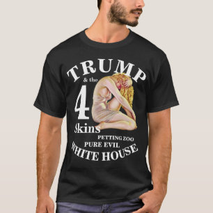 TSA DHS MODERN ELEGANT CHEERLEADER DIERENKNUFFELPA T-SHIRT