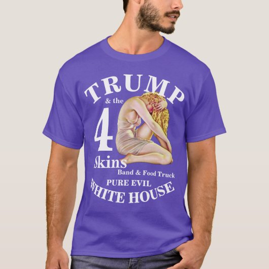 TSA DHS POUTINE TSA THUIS VOEDSELWAGEN HG T-SHIRT (Voorkant)