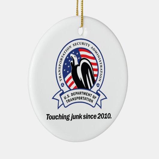 TSA Junk Keramisch Ornament (Rechts)