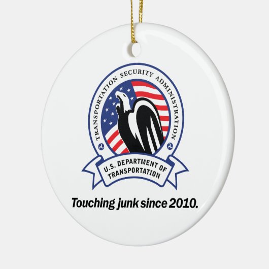 TSA Junk Keramisch Ornament (Links)