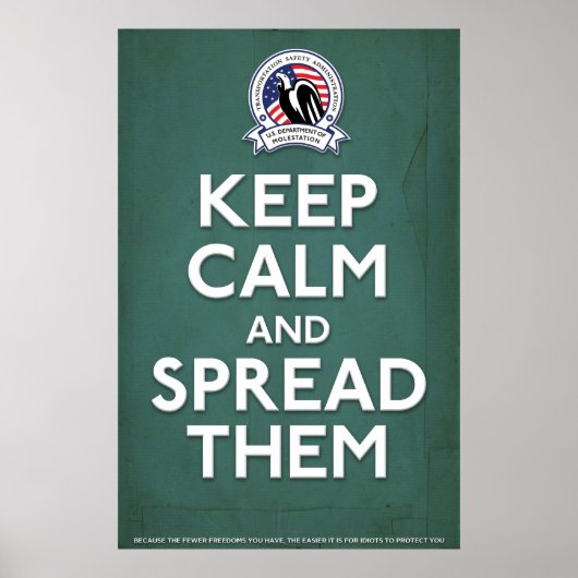 TSA Parody Propaganda Print (Voorkant)