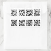 TSA QR Code Prank Rechthoekige Sticker (Tas)