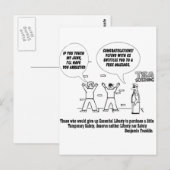 TSA-screening Briefkaart (Voorkant / Achterkant)