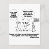 TSA-screening Briefkaart (Voorkant)