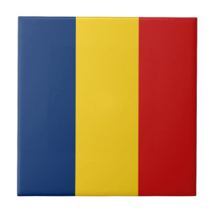 Tsaad Vlag Keramische Tegel Tegeltje