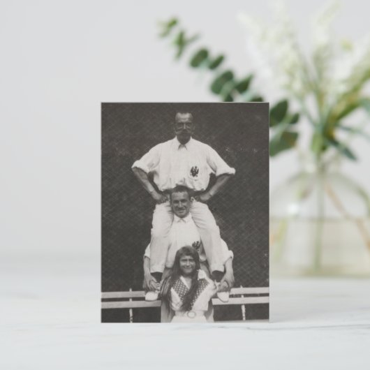 Tsaar en Groothertogin Anastasia van Rusland, Roma Briefkaart (Staand voorkant)