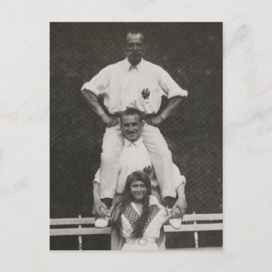 Tsaar en Groothertogin Anastasia van Rusland, Roma Briefkaart (Voorkant)