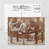 Tsaar en tsarina van Rusland en Hessen familielede Briefkaart (Voorkant / Achterkant)