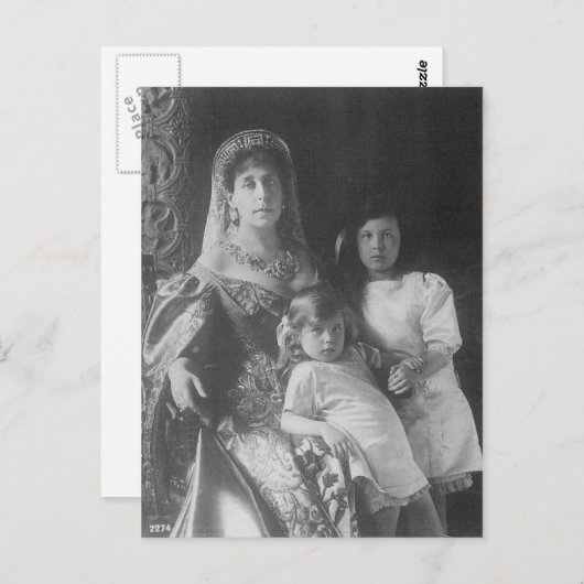 Tsaar - GROOTHERTOGIN VICTORIA MELITA #120 Briefkaart (Voorkant / Achterkant)