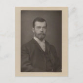 TSAAR NICOLAS II Romanov van Rusland #298 Briefkaart (Voorkant)