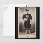 TSAAR NICOLAS II van Rusland - Romanov #092 Briefkaart (Voorkant / Achterkant)