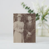 TSAAR NICOLAS & TSARINA Romanov van Rusland #295 Briefkaart (Staand voorkant)