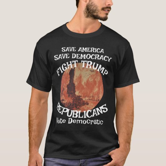 Tsaar Rue Leugenaar Trump Betaalbaarheid Gasprijze T-shirt (Voorkant)