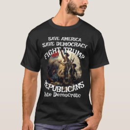 Tsaar Rue Leugenaar Trump GOP Congres Democratisch T-shirt