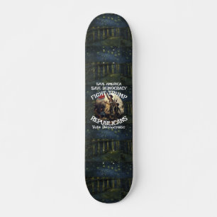 Tsaar Rue Leugenaar Trump POTUS Patriotisch MAGA T Persoonlijk Skateboard