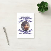 Tsaar Rue Leugenaar Trump POTUS Patriotisch MAGA T Post-it® Notes (Kantoor)